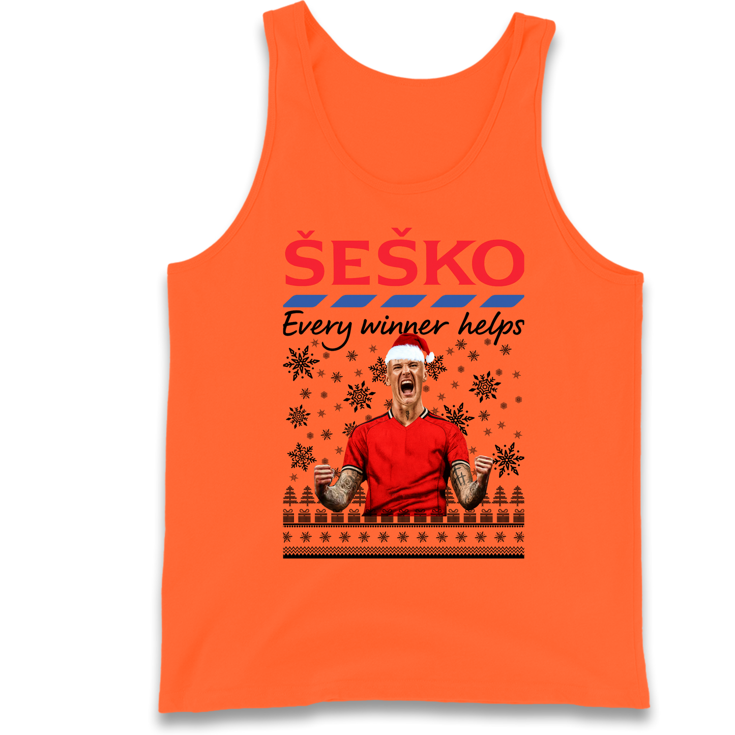Benjamin Sesko Christmas Tank-Top
