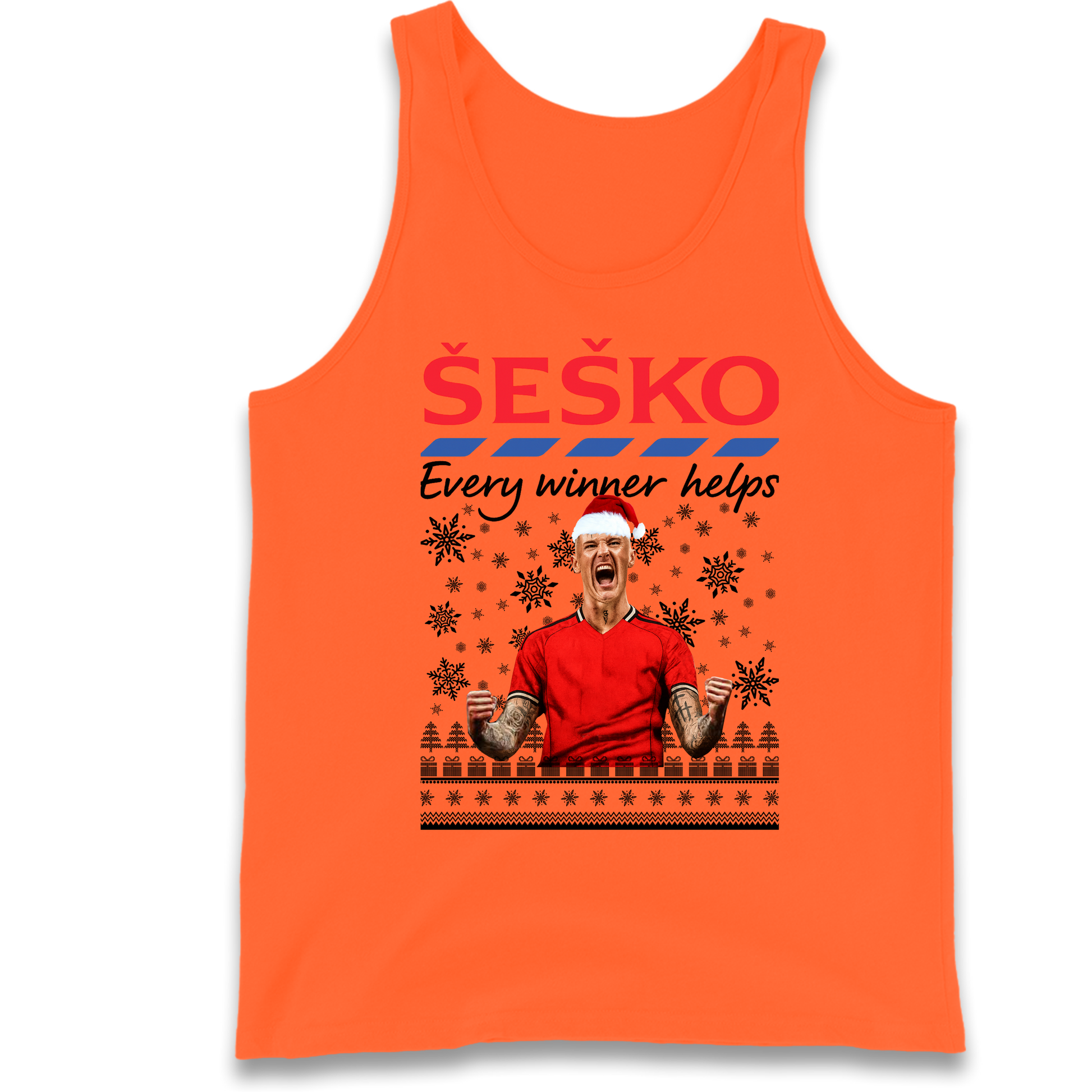 Benjamin Sesko Christmas Tank-Top