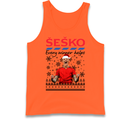 Benjamin Sesko Christmas Tank-Top