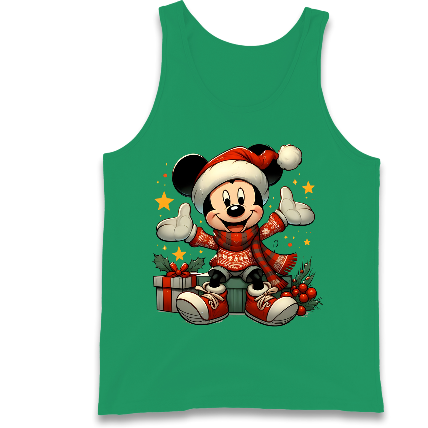 Micky Mouse Christmas Tank Top