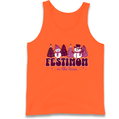 Festimom on The Loose Tank Top