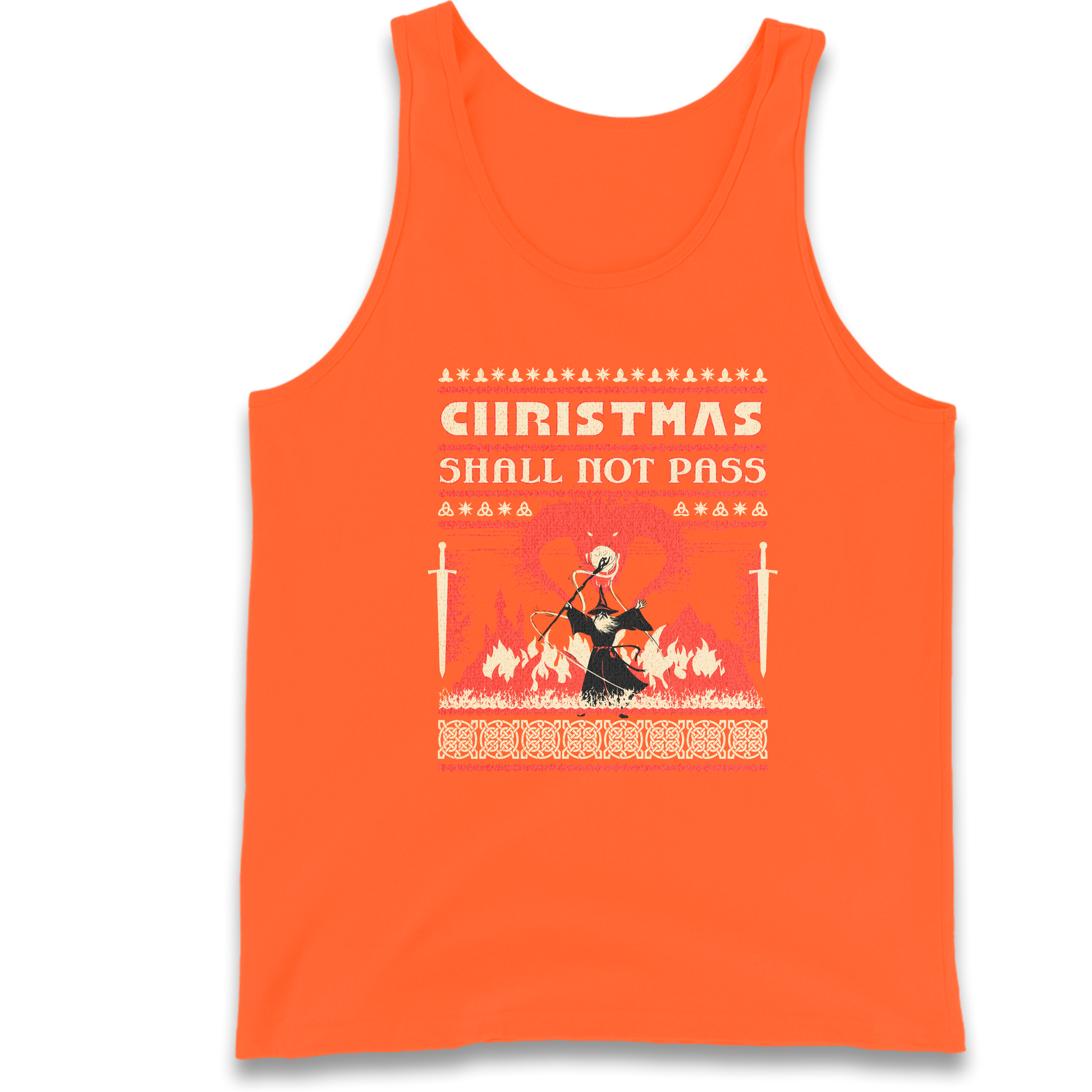 Christmas Shall Not Pass Tank Top
