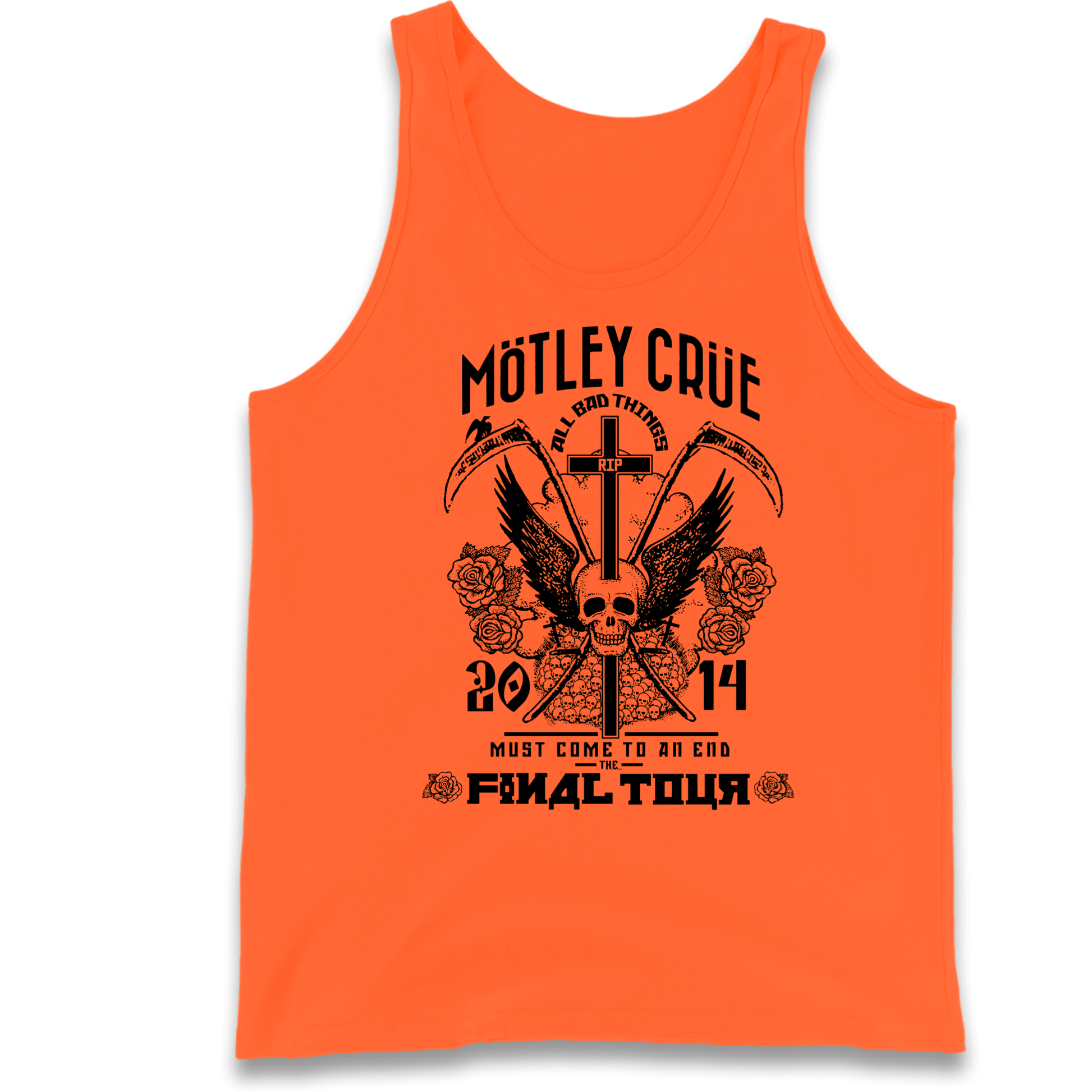 Motley Crue All Bad Things Tank Top