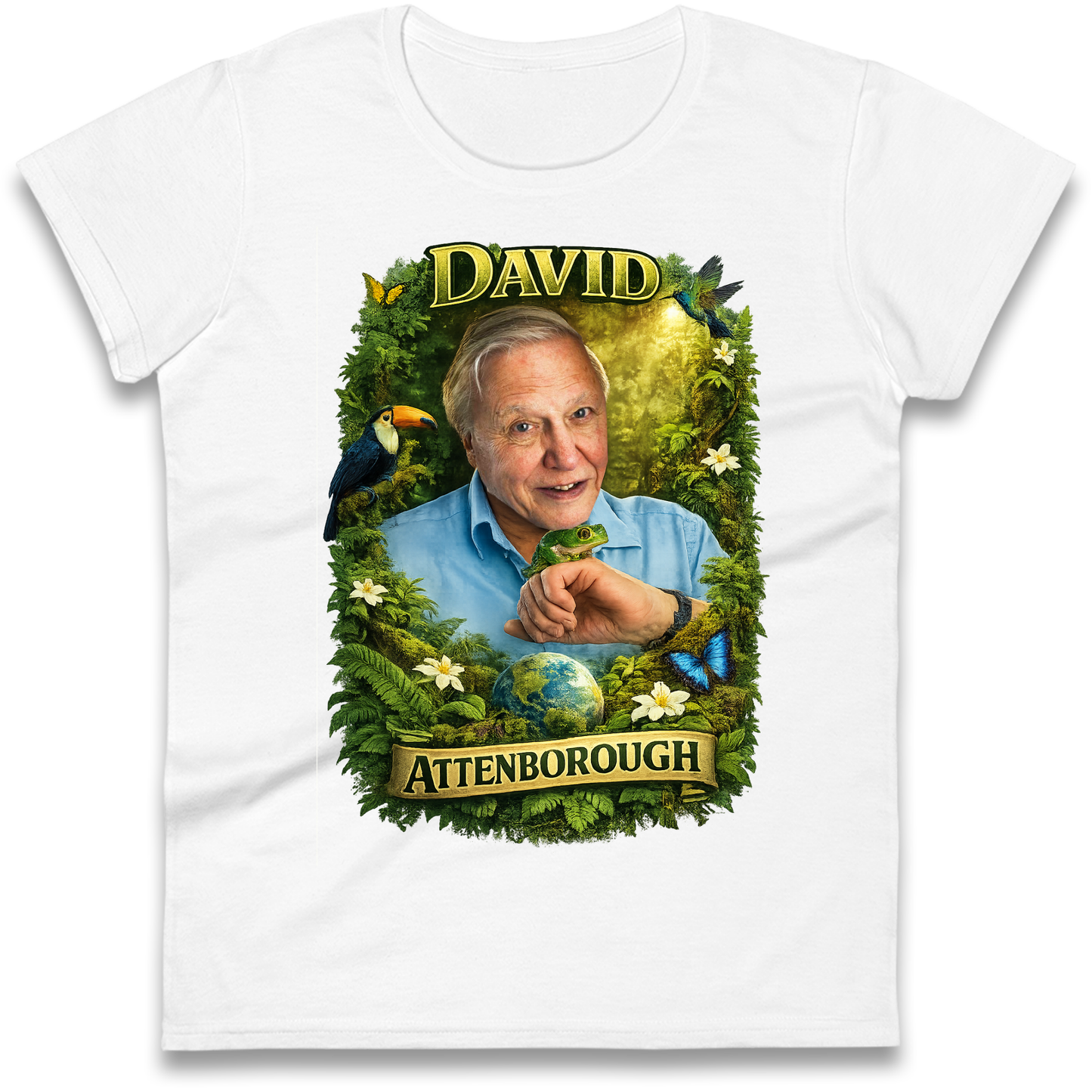 David Attenborough Ladies Shirt