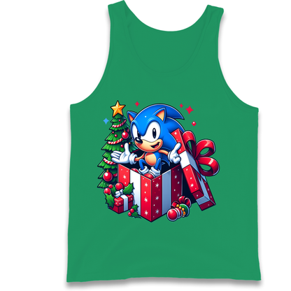 Sonic The Hedgehog Christmas Tank Top