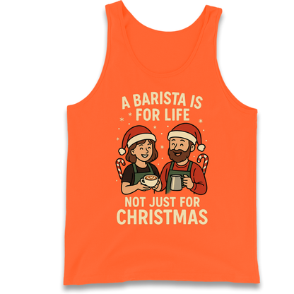 Barista Christmas Tank Top