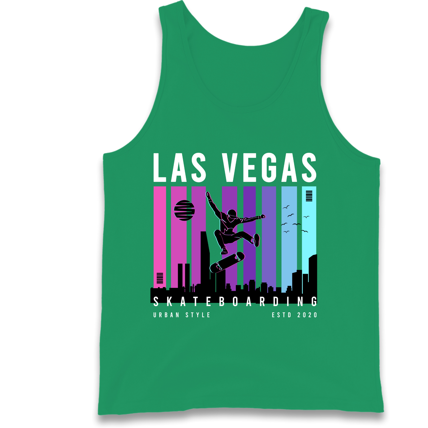 Las Vegas Skateboarding Tank Top