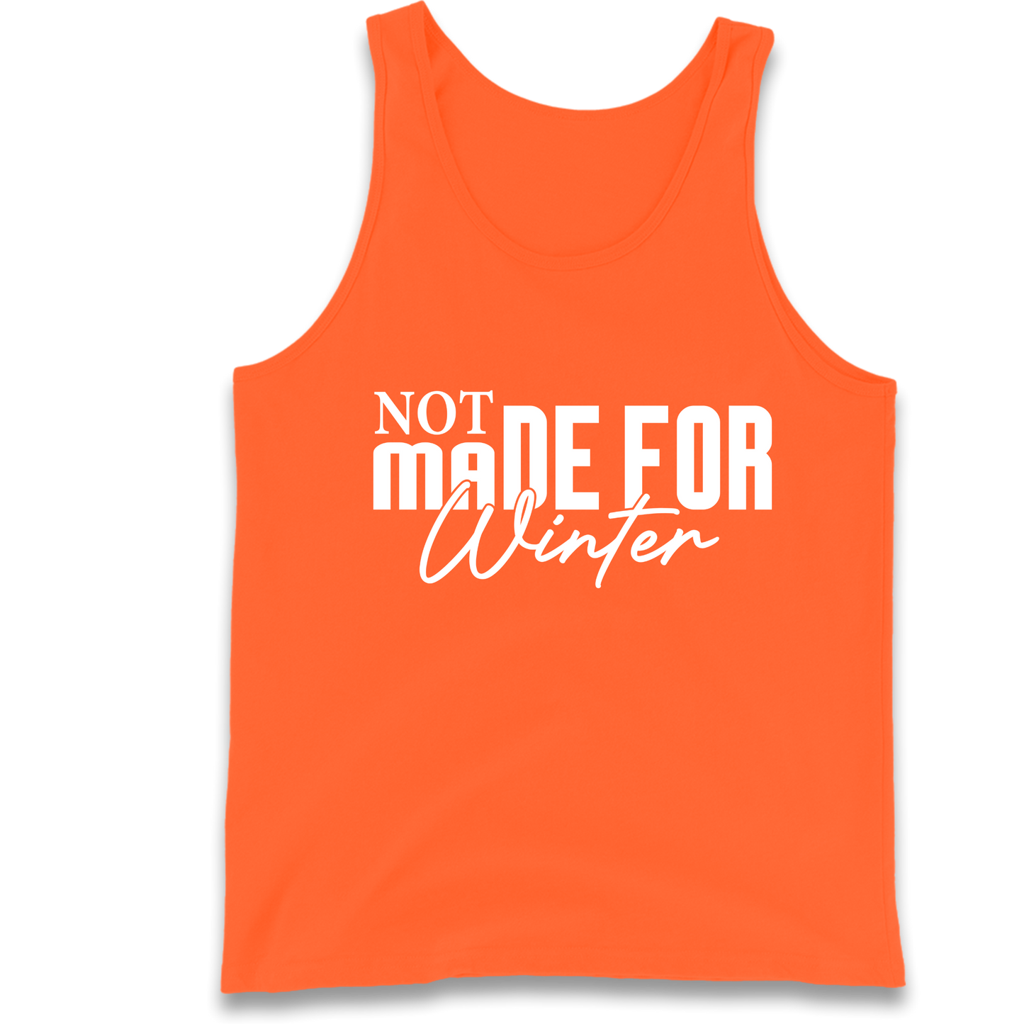 Not Made For Winter Christmas Tank Top