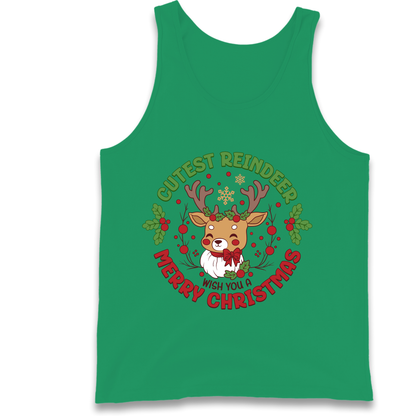 Cutest Reindeer Tank Top