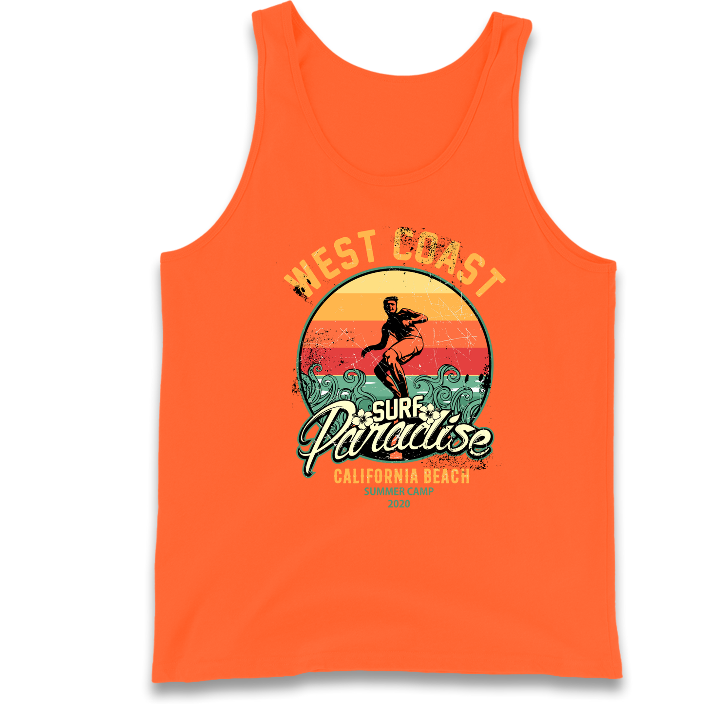 West Coast Surf Paradise Tank Top