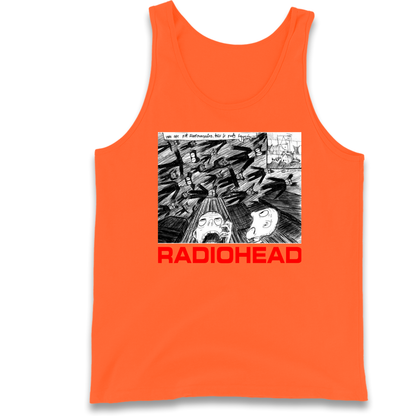 Radiohead We Are Not Screaming Tank Top