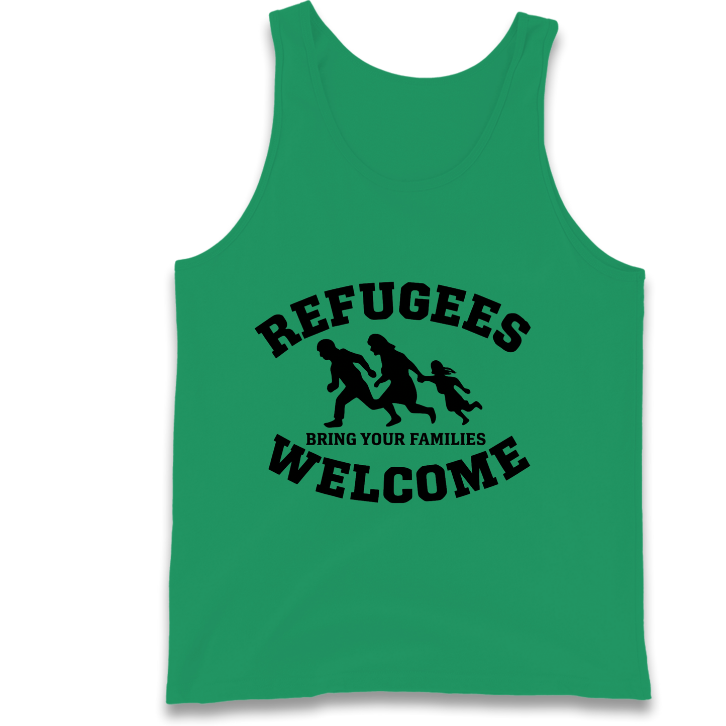 Welcome Refugees Tank Top