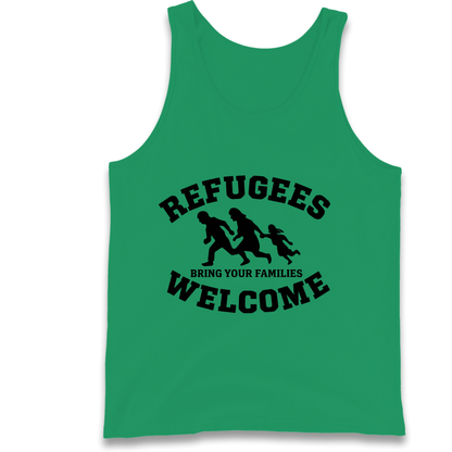 Welcome Refugees Tank Top