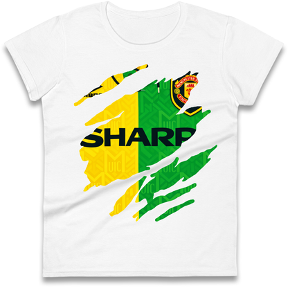 Manchester United Away Ladies T-Shirt