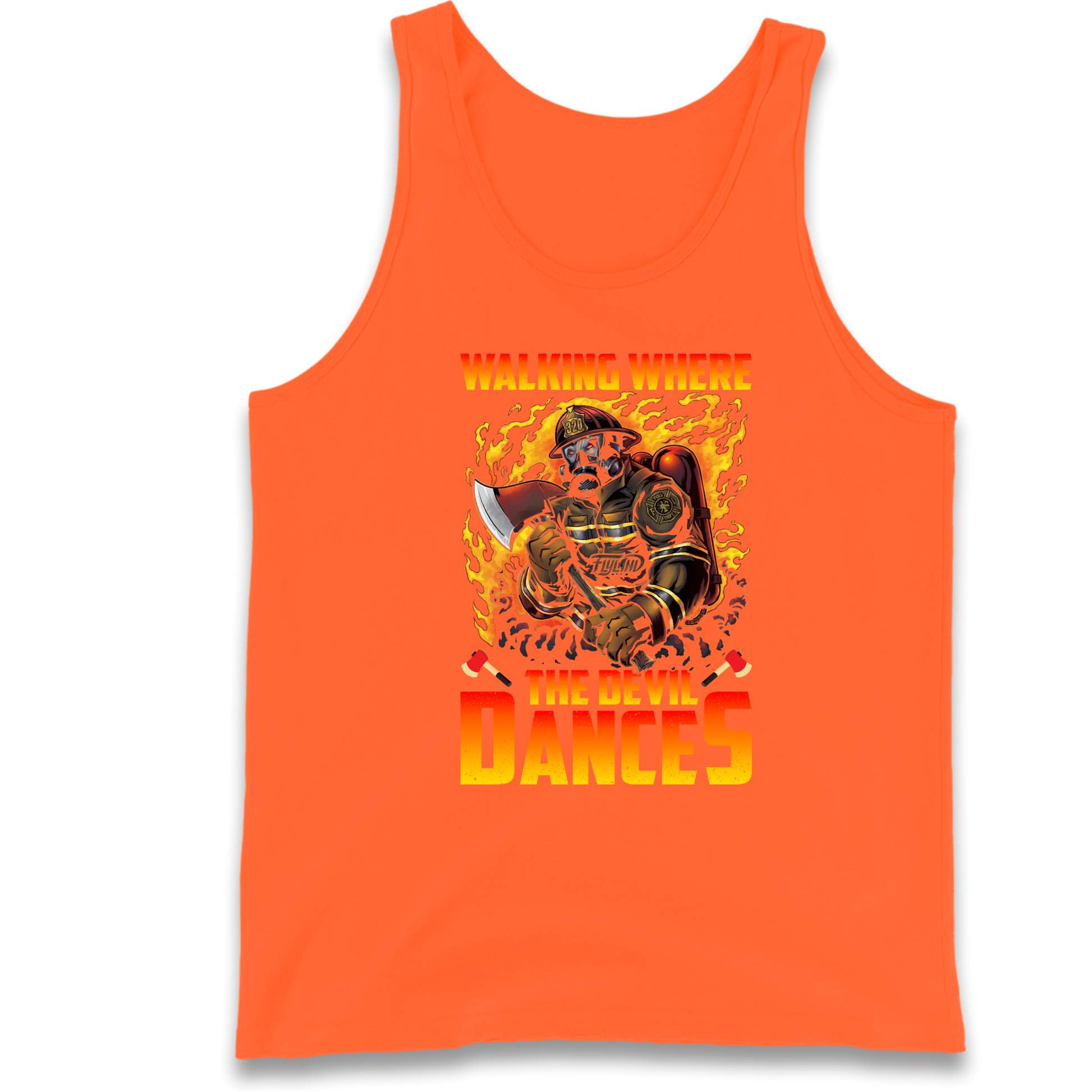 Walking Where The Devil Dances Tank Top