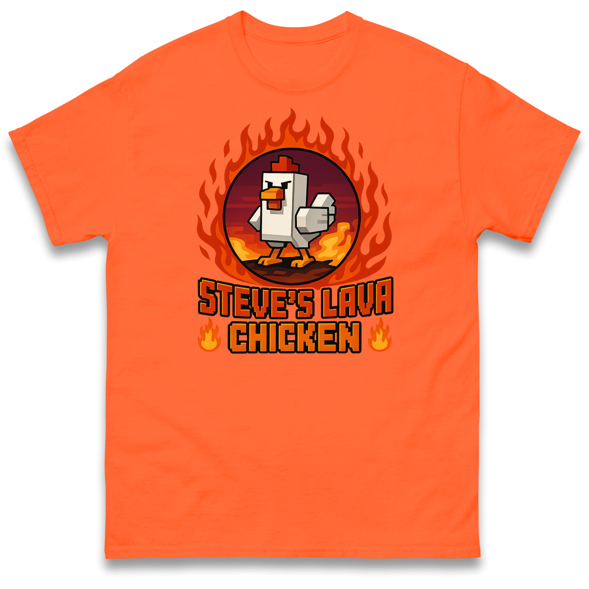 Steve Lava Chicken T Shirt