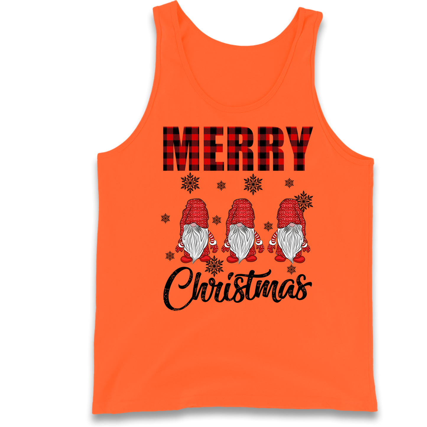 Merry Knomes Christmas Tank-Top