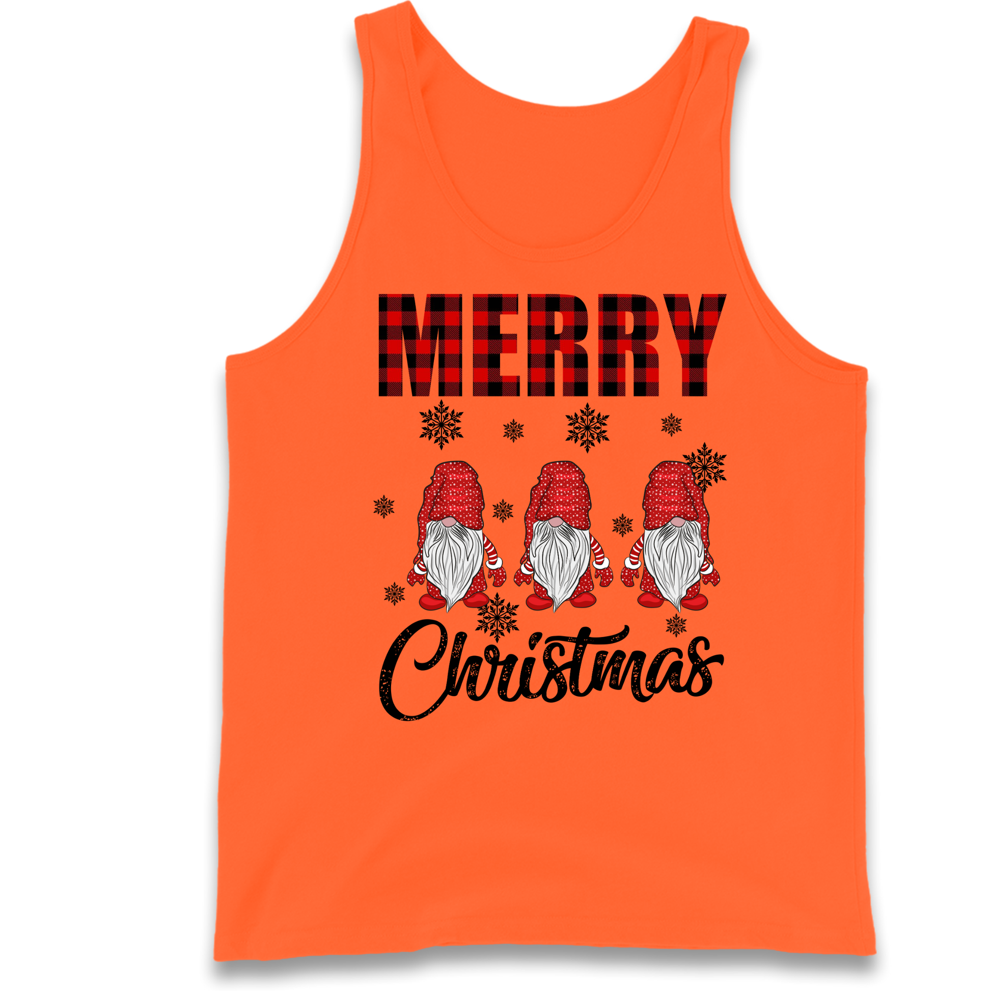 Merry Knomes Christmas Tank-Top
