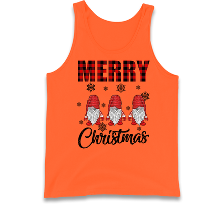 Merry Knomes Christmas Tank-Top