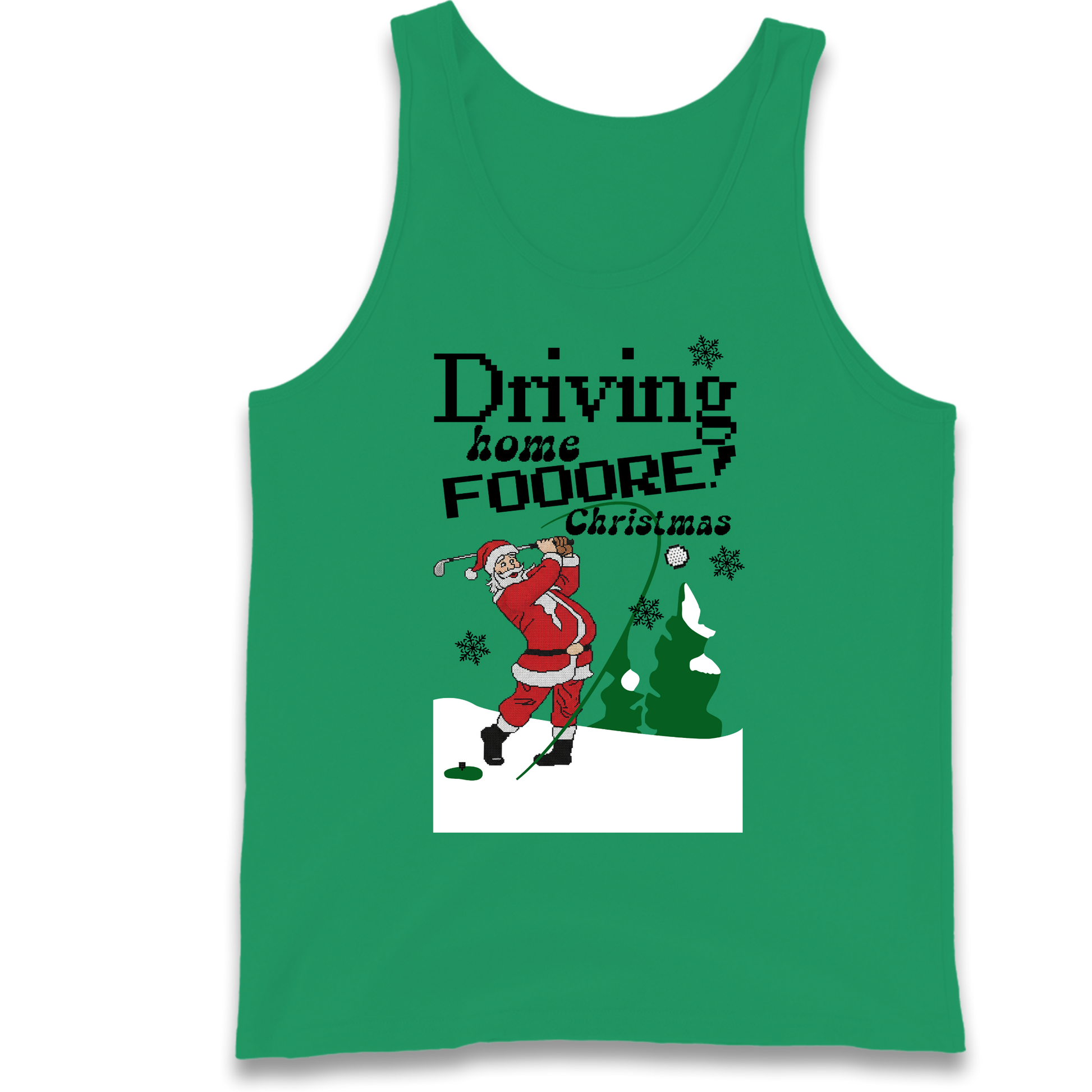 Christmas Golf Tank-Top