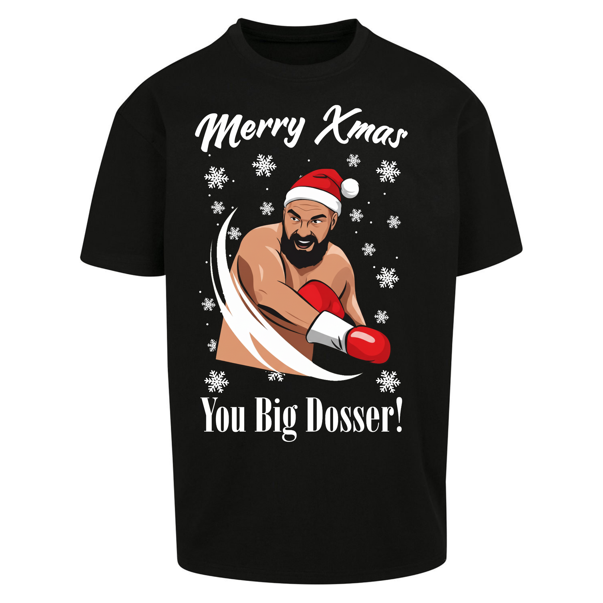 Tyson Fury Christmas Oversized T Shirts