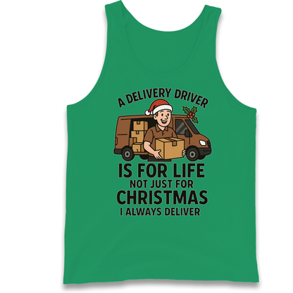 Delivery Driver Christmas Tank Top