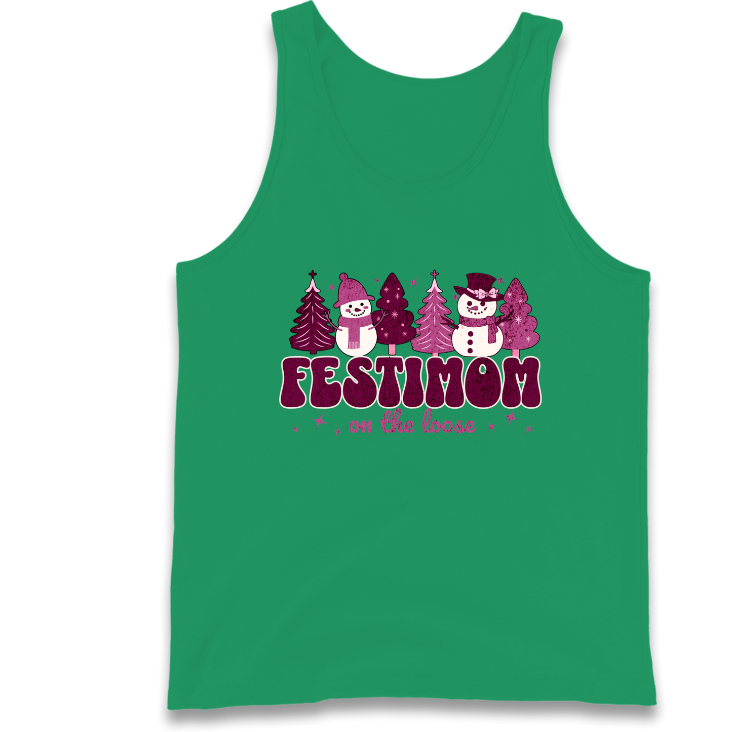 Festimom on The Loose Tank Top