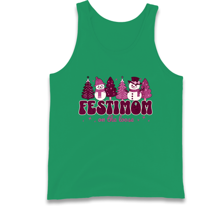 Festimom on The Loose Tank Top