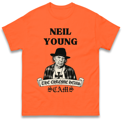 Neil Young and the Chrome Hearts T Shirt 