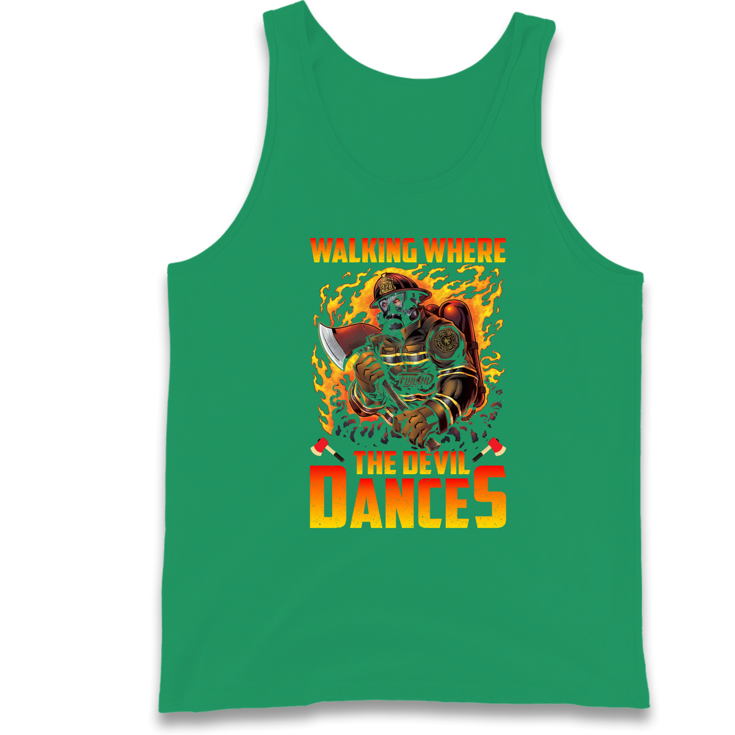 Walking Where The Devil Dances Tank Top