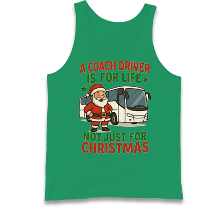 Coach Driver Christmas Tank Top