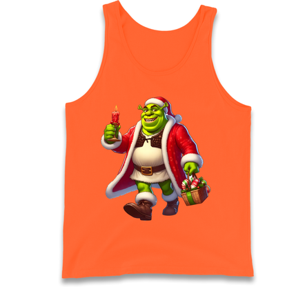 Shrek Santa Candle Tank Top