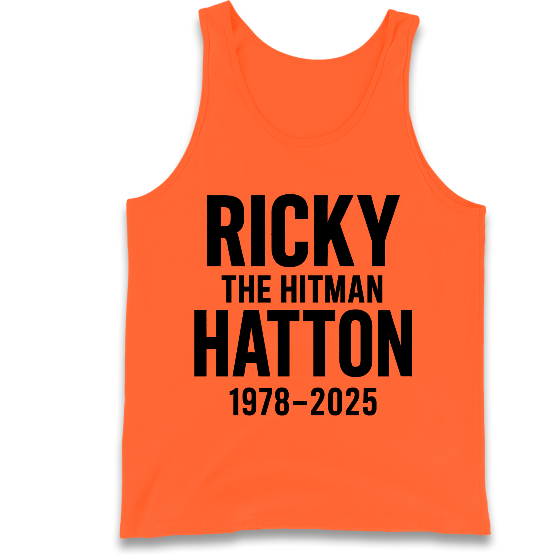Ricky The Hitman Hatton 1978 2025 Tank Top