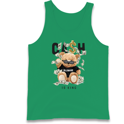 Teddy Bear Billionaire Streetwear Tank Top