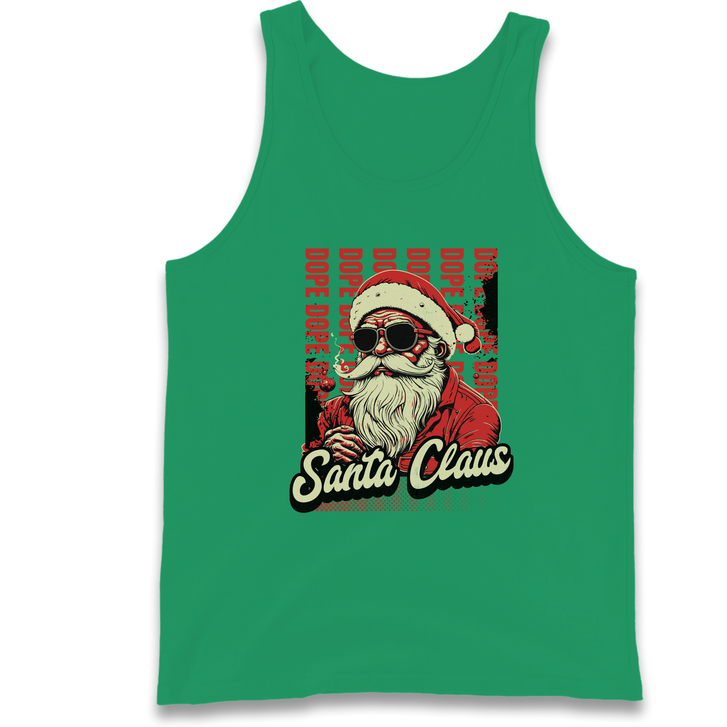 Dope Santa Claus Tank Top