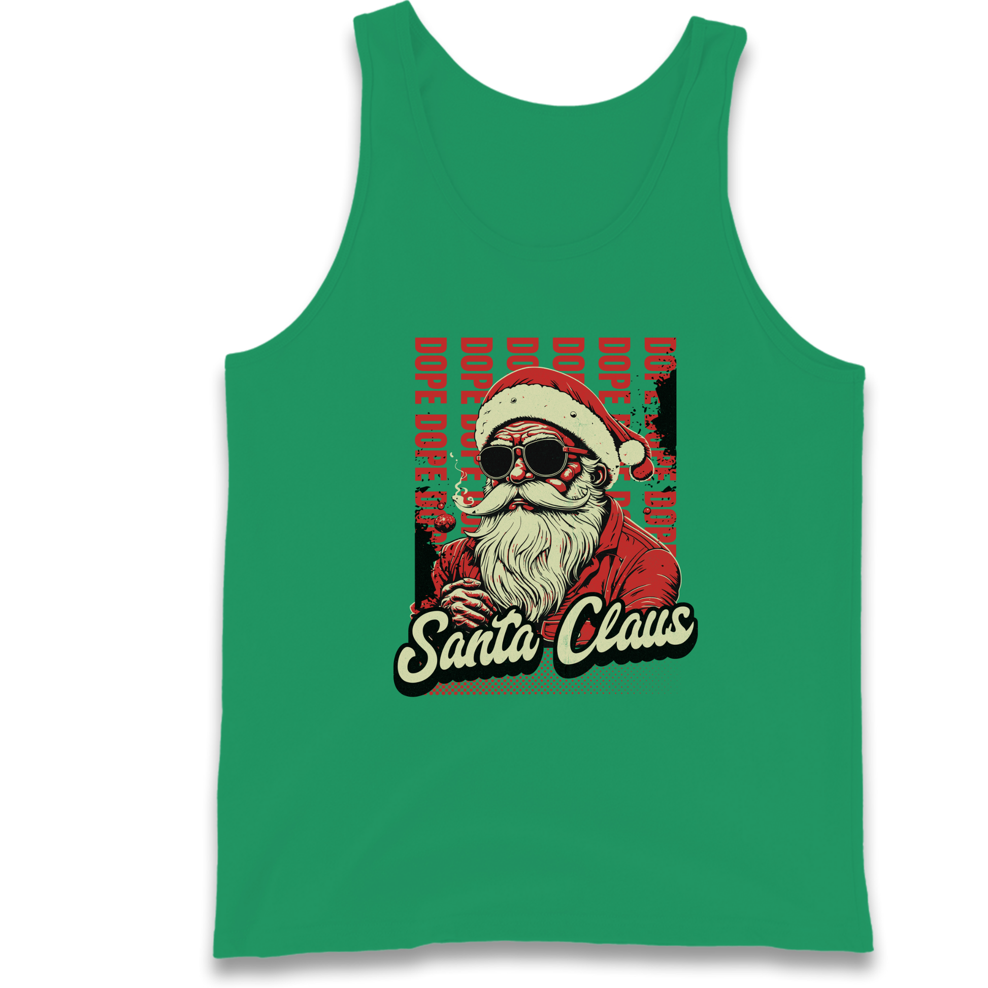 Dope Santa Claus Tank Top