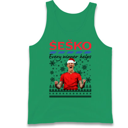 Benjamin Sesko Christmas Tank-Top