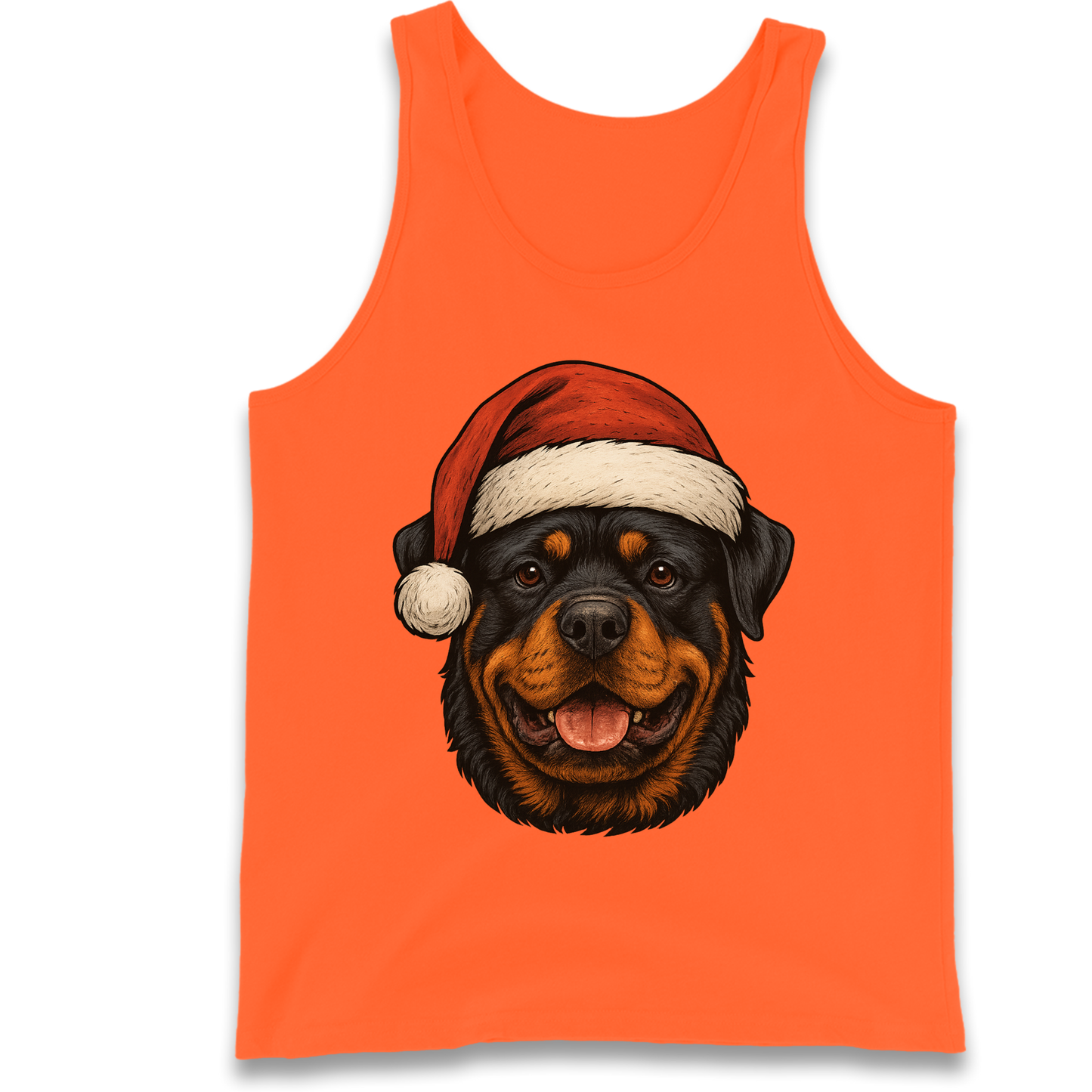 Rottweiler Christmas Tank Top