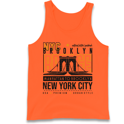 NYC Brooklyn Bridge Tank Top
