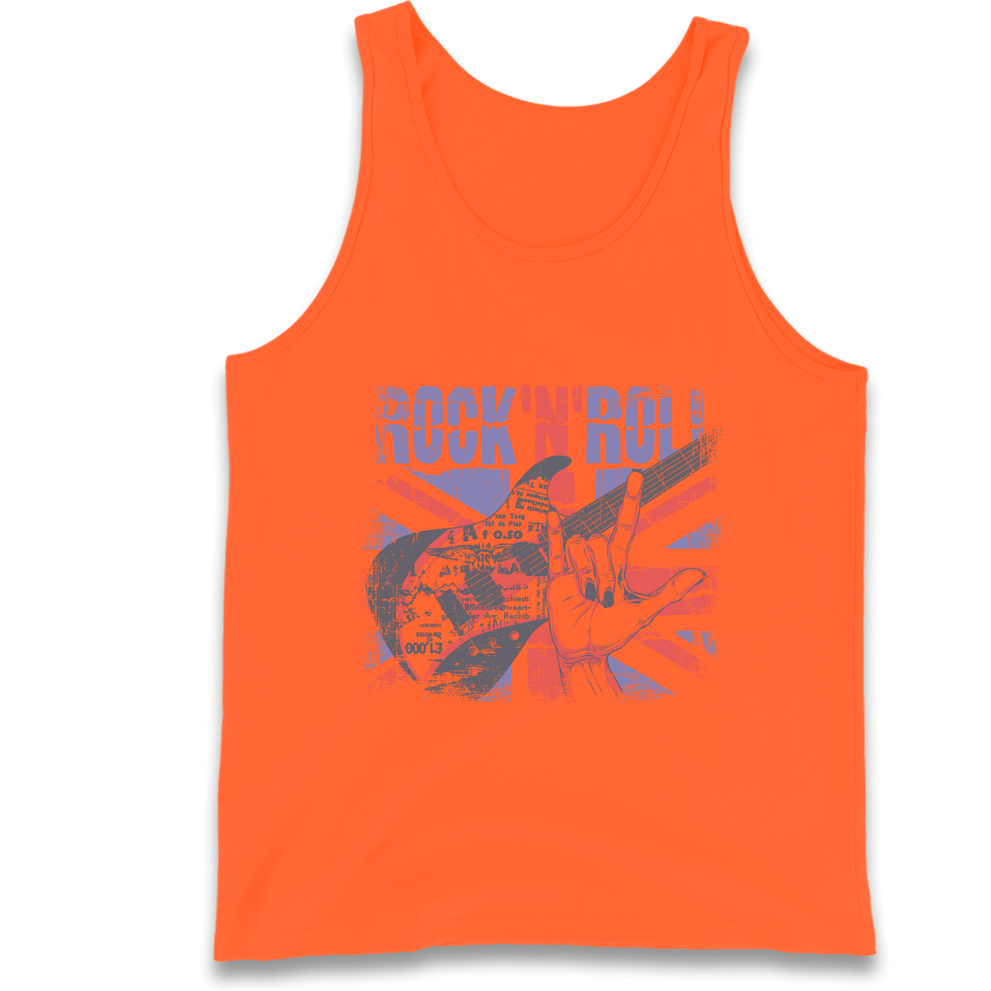 Rock N Roll Union Jack Tank Top