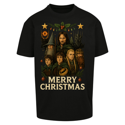 Lord of The Rings Christmas Oversized T Shirts