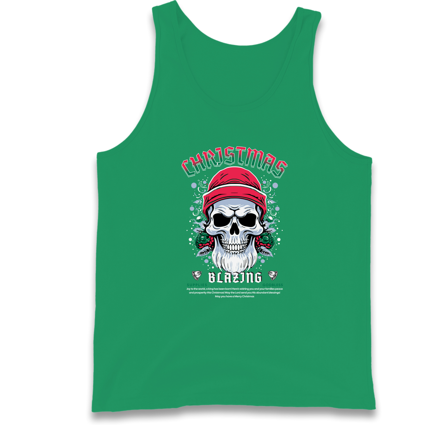 Christmas Blazing Tank Top