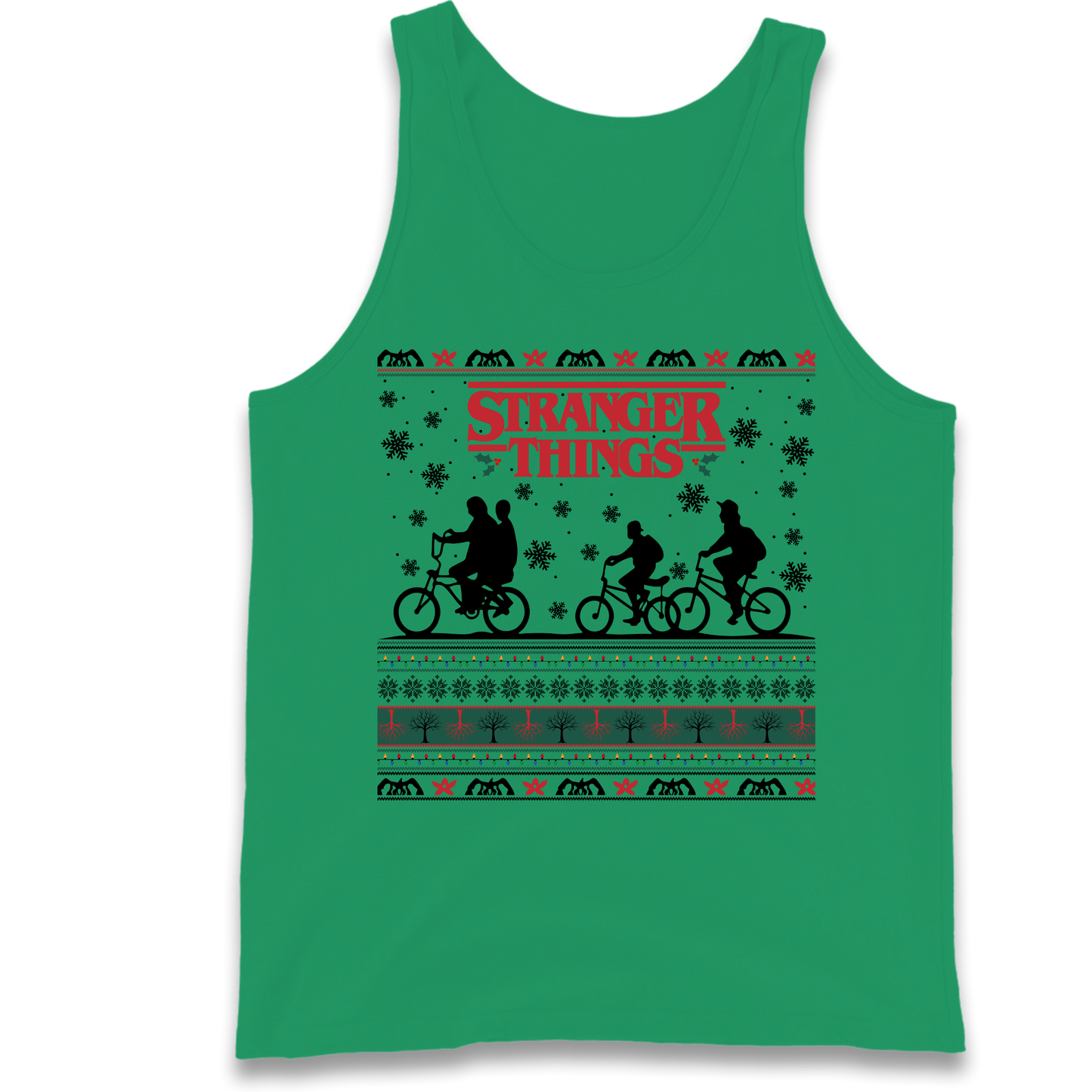 Stranger Things Christmas Tank Top