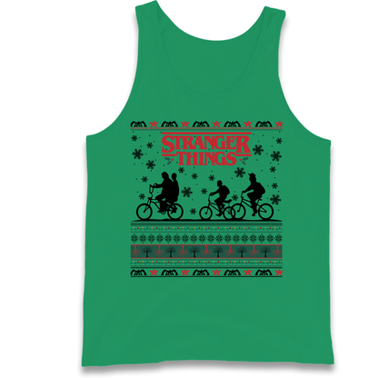 Stranger Things Christmas Tank Top