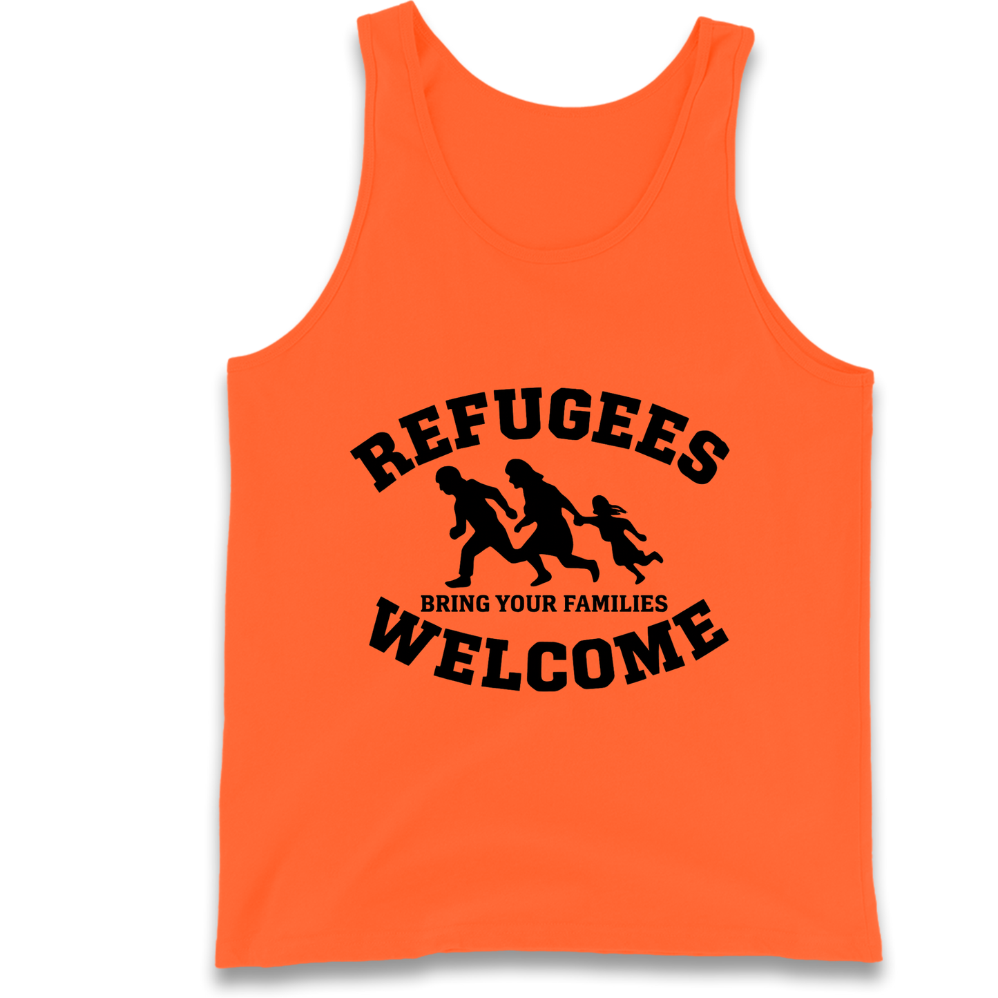 Welcome Refugees Tank Top
