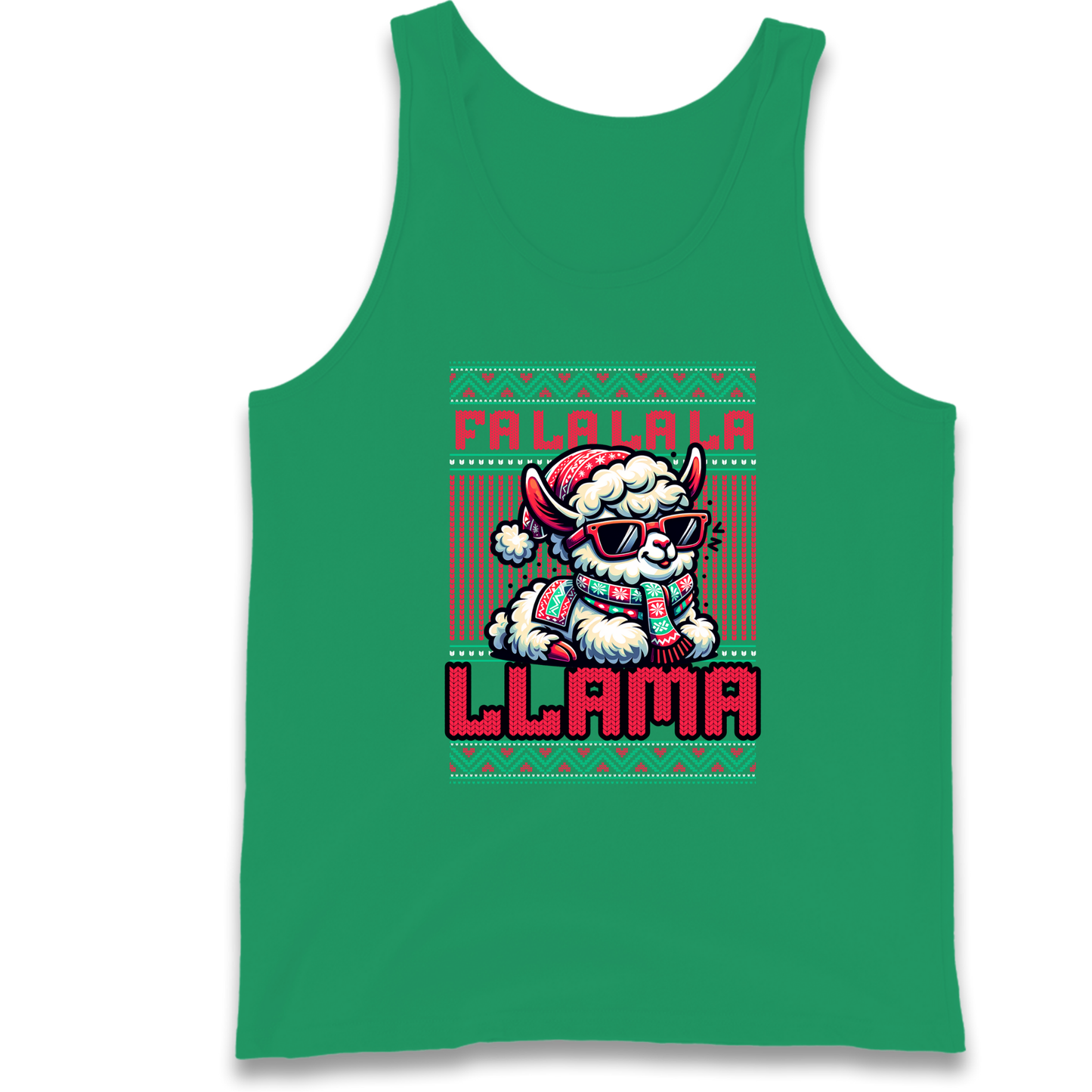 FA LA LA LA LLAMA Tank Top