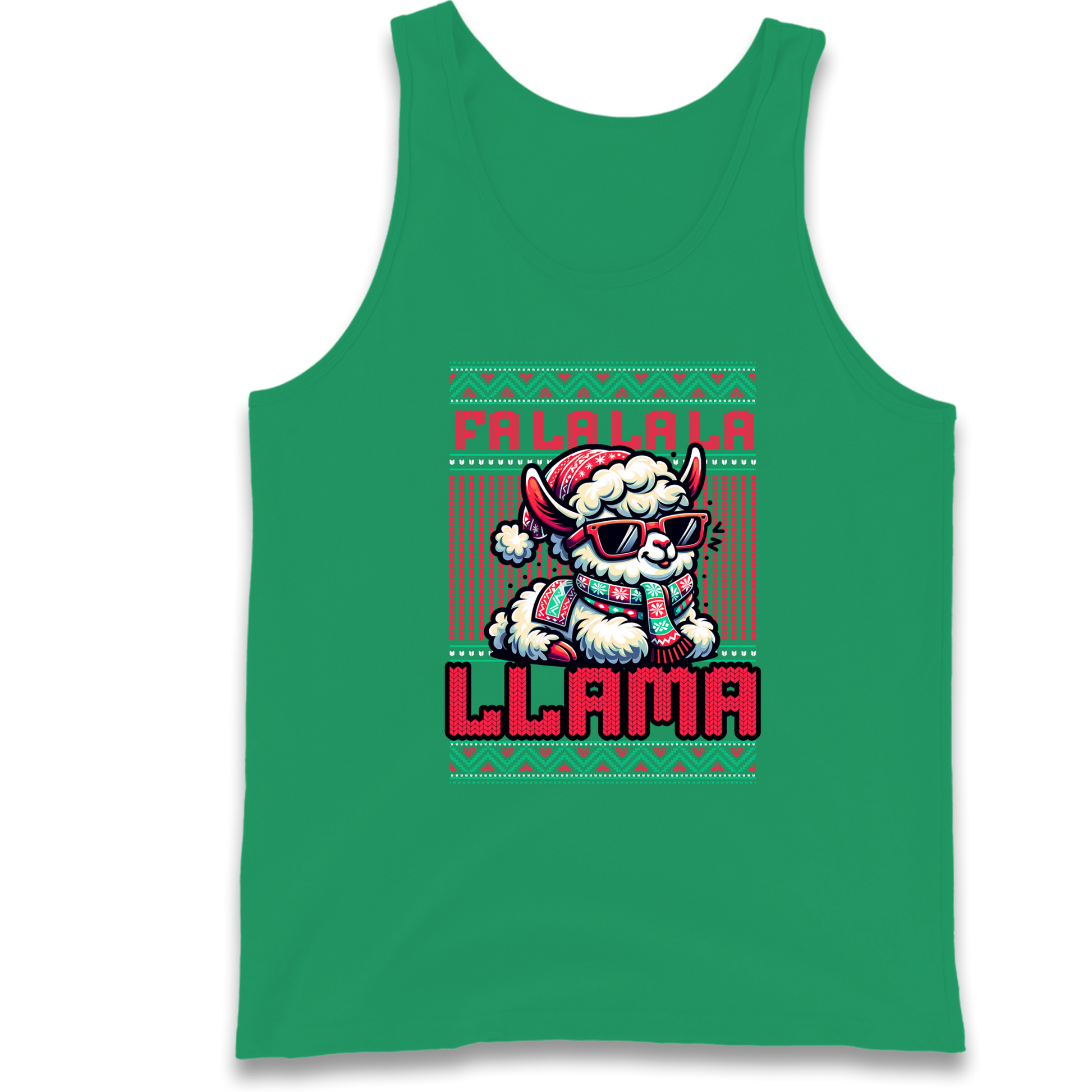 FA LA LA LA LLAMA Tank Top