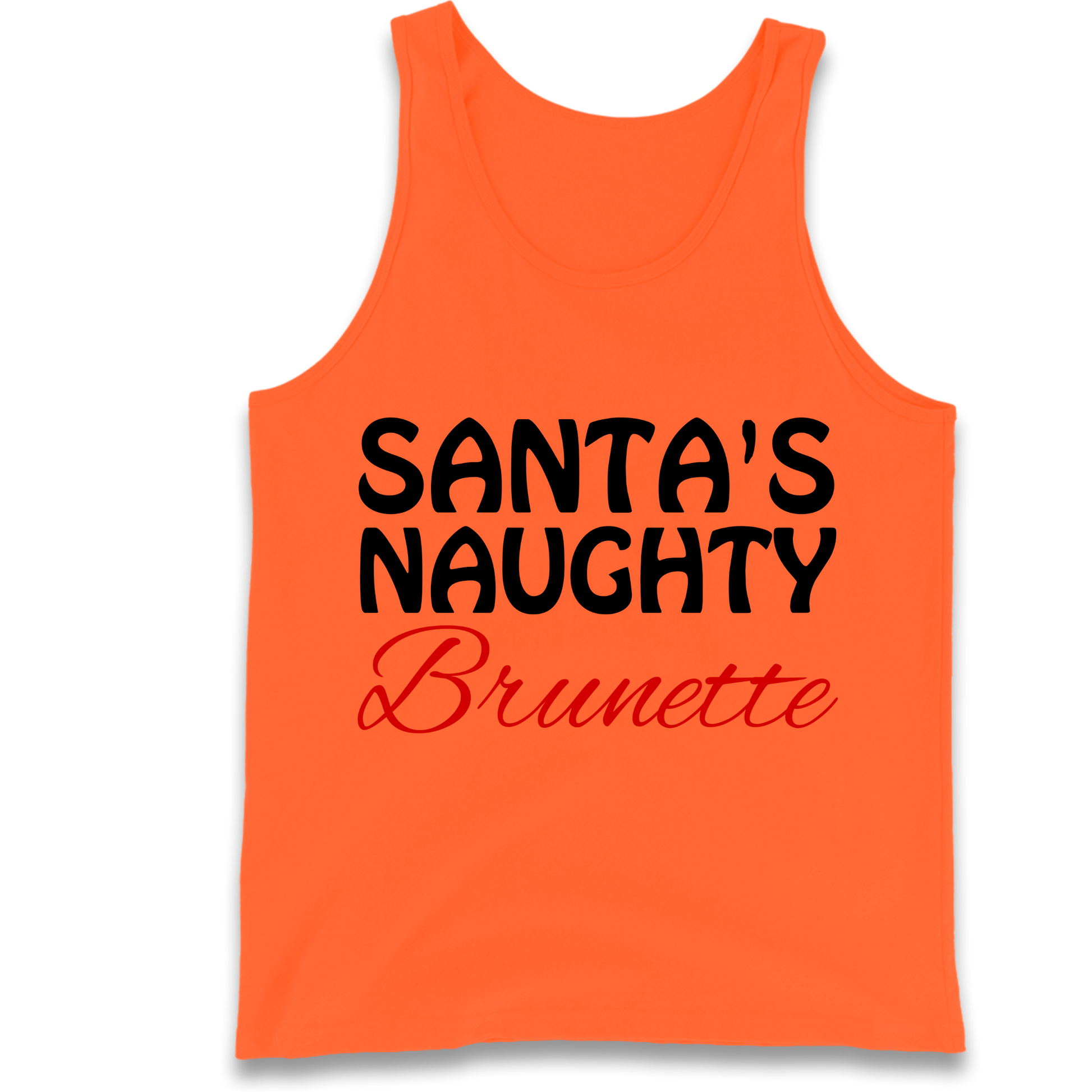 Naughty Brunette Tank-Top