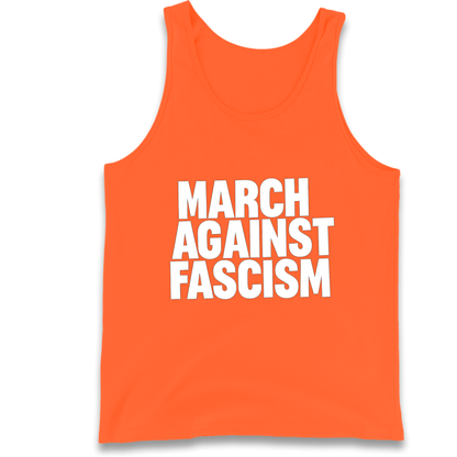 March Against Fascism Tank Top