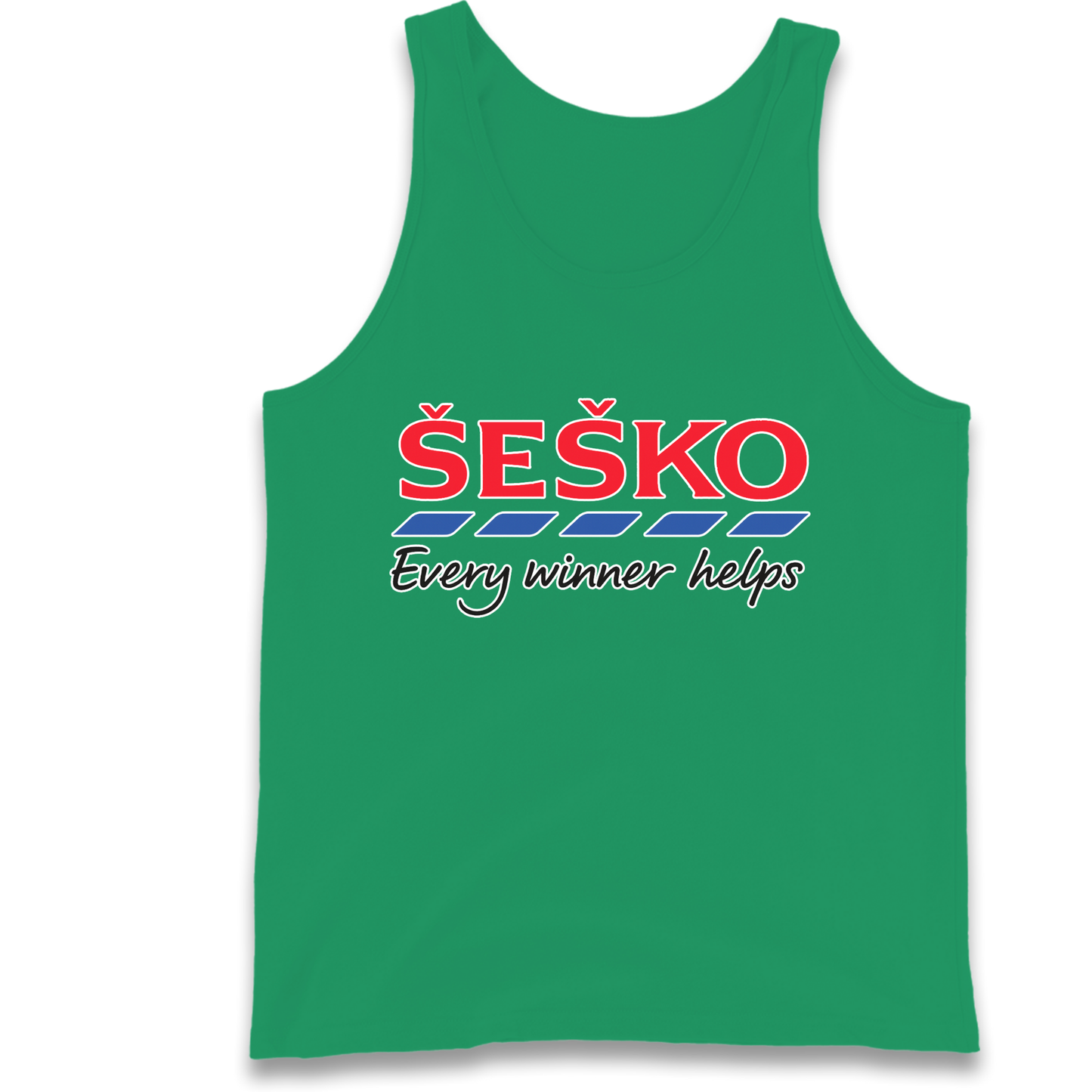 Benjamin Sesko Every Winner Helps Tank-Top